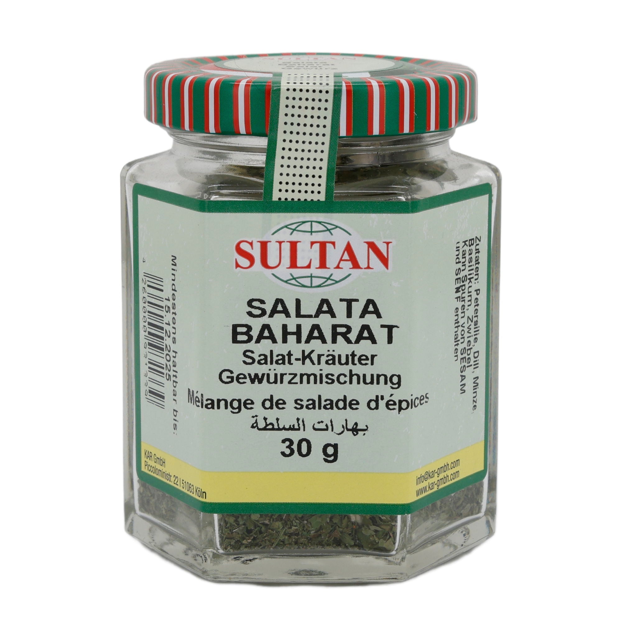 Salatkräuter Sultan | Salata Baharat | Aromatisch, mediterran | 30 g - Taste Your World